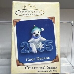 2005 Hallmark Keepsake Seal Cool Decade Series Ornament With‎ Box